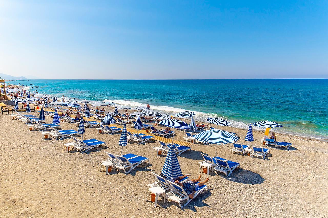 Relax Beach Hotel อลันยา ภายนอก รูปภาพ